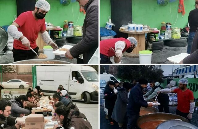 ÜLKÜ OCAKLARI BAŞKANI NAR;”SICAK YEMEK İKRAMINDA BULUNMAYA DEVAM EDİYORUZ”