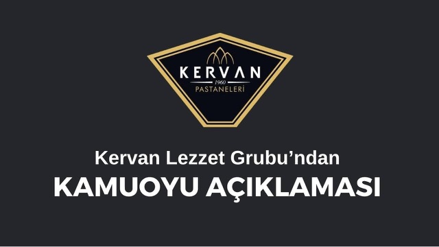 KERVAN LEZZETLER GRUBU;”ŞUBEMİZDE YAPILAN TADİLATLAR NEDENİYLE YIKILDIĞI SÖYLENEN EZGİ APARTMANI İLE İLGİLİ İDDALAR GERÇEĞİ YANSITMAMAKTADIR”