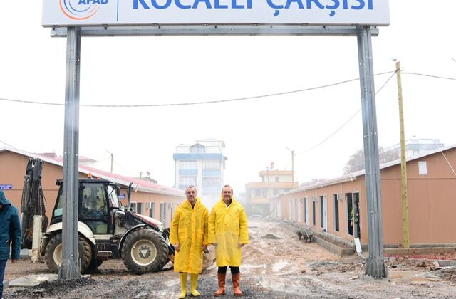 KOCAELİ ÇARŞISI HİZMETE HAZIRLANIYOR