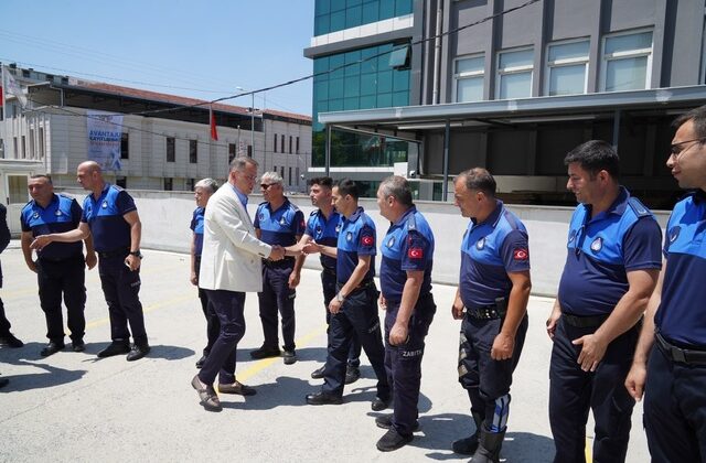 BAŞKAN ÇALIK’TAN BAYRAM ÖNCESİ ZİYARETLER