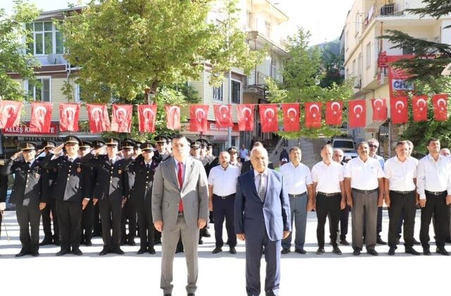 ANDIRIN’DA, 30 AĞUSTOS ZAFER BAYRAMI TÖRENLERİ KUTLANDI