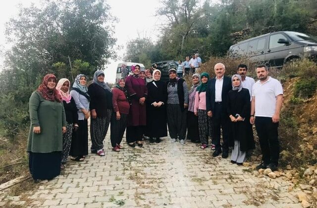 BAŞKAN DOĞAN VE MİLLETVEKİLİ KÖKSAL ANDIRIN’DA VATANDAŞLAR İLE BİR ARAYA GELDİ