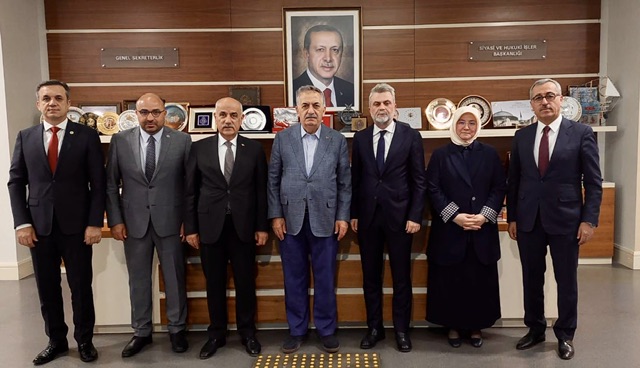 Kahramanmaraş Heyeti Başkentte Bir Dizi Ziyaret ve Temaslarda Bulundu