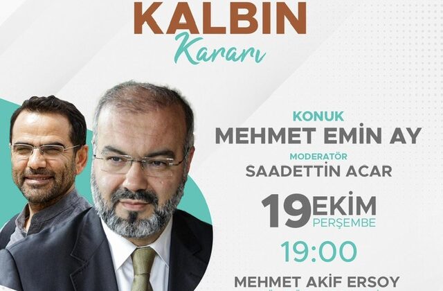 Prof. Ay, ‘Kalbin Kararı’nı Anlatacak