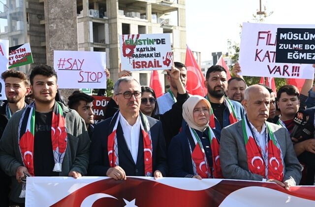 Başkan Güngör, “Filistin İçin En Yüksek Sesle Haykırmaya Devam Edeceğiz”