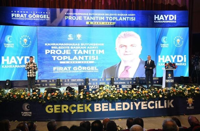 Başkan Görgel;”Bu gün açıkladığımız projelerin yatırım bedeli 23 Milyar TL”