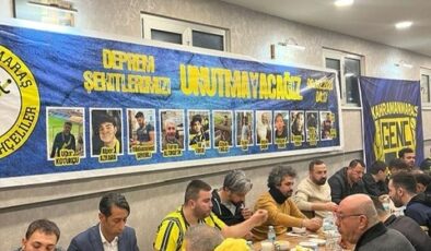 Genç Fenerbahçeliler depremzede ailelerle iftarda buluştu