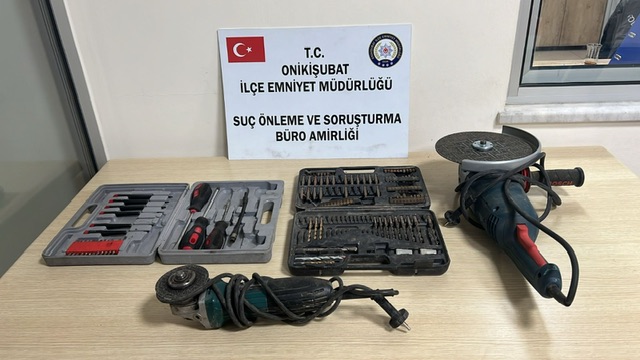 Kahramanmaraş’ta hırsızlık şüphelisi 5 kişi yakalandı