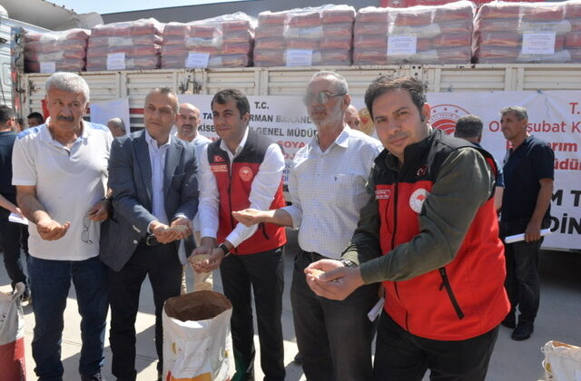 Kahramanmaraş’ta Soya Üretiminin Artırılması Projesi Kapsamında Tohum Dağıtımı Başladı