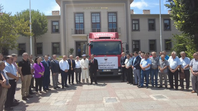 Kırklareli’nden deprem bölgesine yardım seferberliği