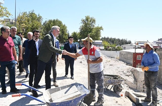 Başkan Görgel: “Mehmet Ali Kısakürek Caddesi’ni Prestij Caddesine Dönüştüreceğiz”