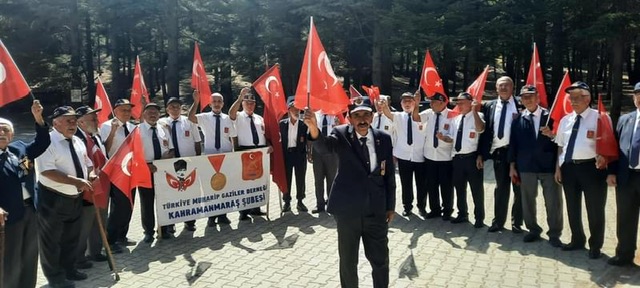 Muharip Gaziler Derneği Kahramanmaraş Başkanı Tayfun Özbek, Gaziler Haftası’nı Yavşan Yaylası’nda Kutladı