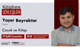 Kütüphane Söyleşileri’nde“Çocuk ve Kitap” Konuşulacak