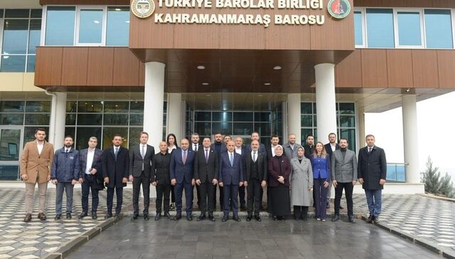 TBMM Tarım ve Köyişleri Komisyon Başkanı Kirişçi’den Kahramanmaraş Barosu’na Ziyaret