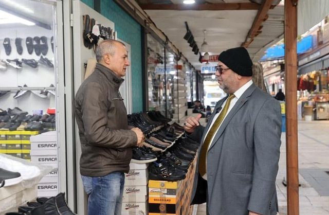 Dulkadiroğlu Belediye Başkanı Mehmet Akpınar’dan Esnaf Ziyareti