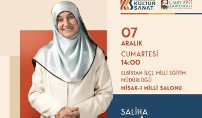 Aile Danışmanı Saliha Erdim, Elbistan’da Ailelere Seslenecek