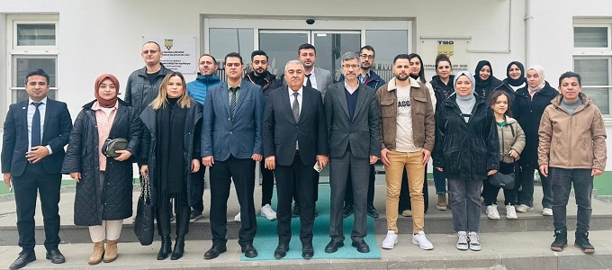 KSÜ Tarım Ekonomisi Bölümünden, TMO Kahramanmaraş Başmüdürlüğü’ne Ziyaret