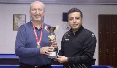 Kahramanmaraş’ta Bilardo’da Şampiyon Belli Oldu