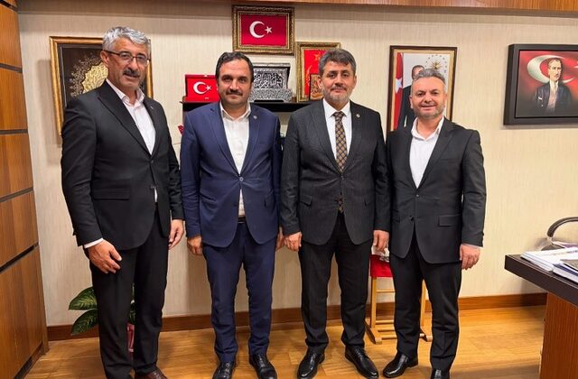 AK Parti Milletvekili Ömer Oruç Bilal Debgici’den Memur-Sen Heyetine Teşekkür