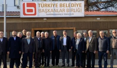 AK Parti Kahramanmaraş Milletvekili Ömer Oruç Bilal Debgici’den Kahramanmaraş Belediye Başkanları Birliği’ne Ziyaret