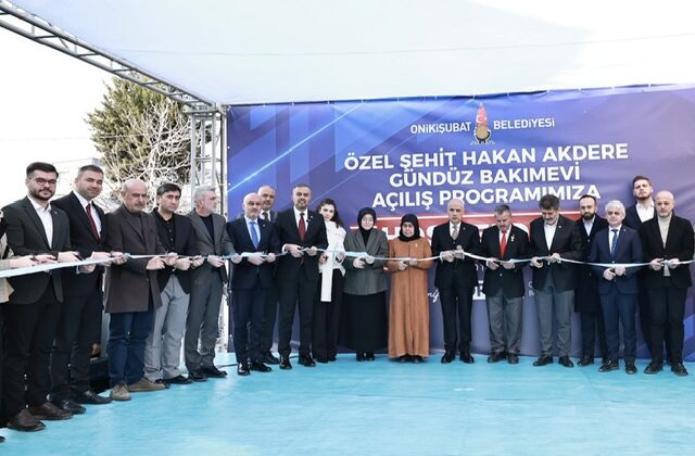 Onikişubat Belediyesi Şehit Hakan Akdere Gündüz Bakımevi Açıldı