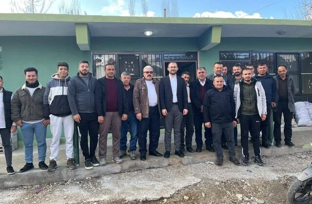 Çağlayancerit Belediye Başkanı Yemliha Göktaş’tan Vatandaş Ziyareti