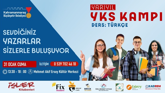 Büyükşehir’in YKS Kampı Türkçe Dersiyle Final Yapacak