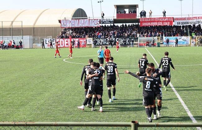 AKEDAŞ Kahramanmaraş İstiklalspor’dan gol yağmuru