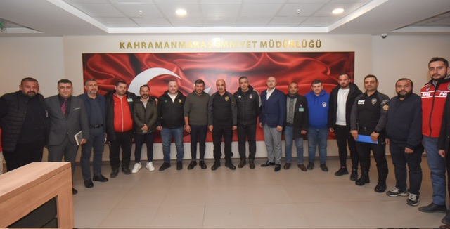 Kahramanmaraş’ta Spor Müsabakalarının Güvenliği İçin Toplantı Düzenlendi