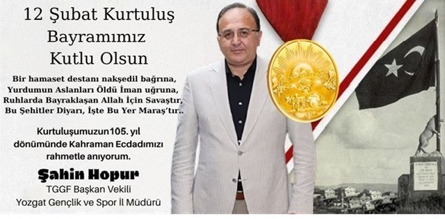 TGGF Başkan Vekili Şahin Hopur: “12 Şubat, Bağımsızlık Mücadelesinin Şanlı Destanıdır”