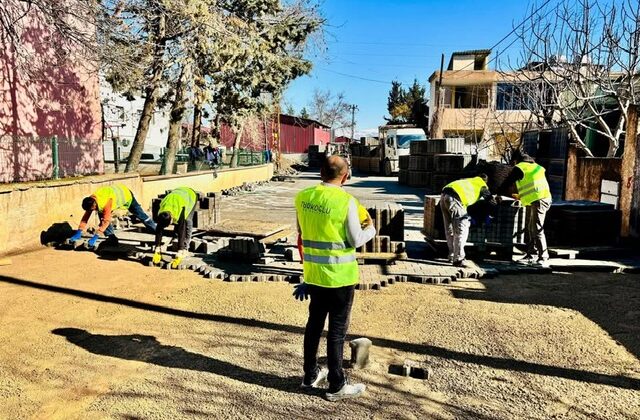 Türkoğlu Belediyesi’nden İstasyon Mahallesi’nde Yol Çalışması