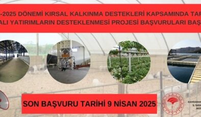 Kırsal Kalkınma Yatırımlarına %50 Hibe Desteği