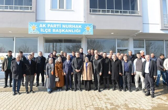 AK Parti Nurhak İlçe Yönetim Toplantısı Gerçekleştirildi