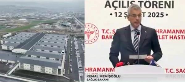 Sağlık Bakanı Kemal Memişoğlu, KMDH’nin Açılış Töreninde Konuştu